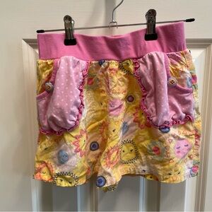 Matilda Jane Pink and Yellow Kids Shorts